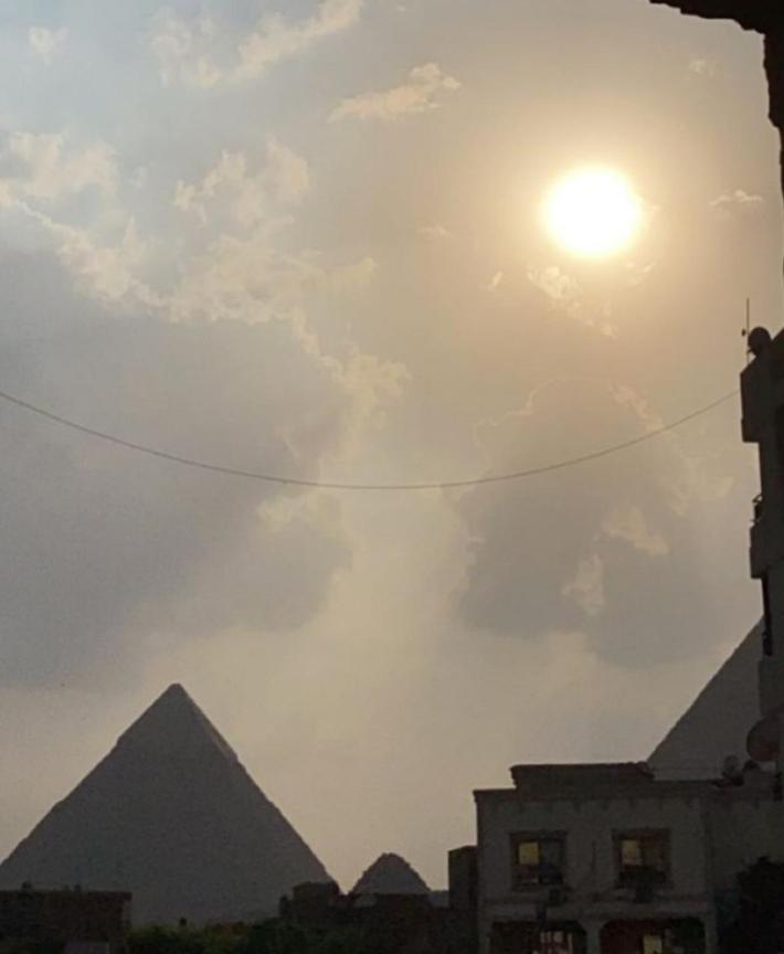 Hotel Asma Pyramids View à Kafret el-Gabal Extérieur photo
